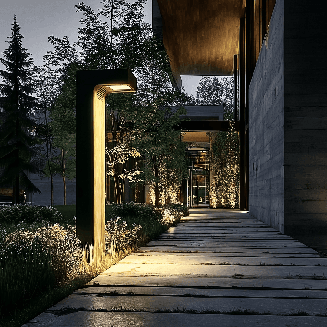 Modern eco-conscious lifestyle destination